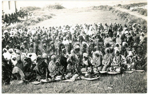 1930 ca CONGO BELGE - STANLEYVILLE - Femmes arabisÃ©es - Photo 14x9 cm Fotografia originale d'epoca, in formato cartolina postale.Didascalia manoscritta al verso.  GOOD/buono  Formato: 14x9 cm originale e autentica 1