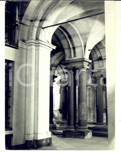 Fotografia d epoca originale 1970 ca TORINO Archi del PALAZZO REALE verso piazza CASTELLO Foto HAUS 1