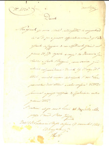 Documento originale, autentico 1848 CUGGIONO MI Intimazione avv. LUINI nella causa di Domenico GALEAZZI 1