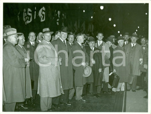 Fotografia d epoca originale 1938 MILANO L arrivo dei coristi dell OPERA DI MONACO Fotografia 1