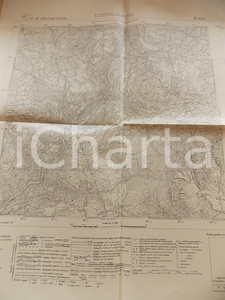 Mappa, planimetria storica 1924 Istituto Geografico Militare CARTA D ITALIA  CASTELROTTO Foglio 11 Mappa 1 Mappa, planimetria storica 1924 Istituto Geografico Militare CARTA D ITALIA  CASTELROTTO Foglio 11 Mappa 1