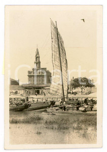 1935 ca CHINA - SHANGHAI Suzhou Creek (?) Generale view - Foto 8x5 cm (5) Fotografia d'epoca. GOOD/buono  Formato: 8x5 cm originale e autentica 1