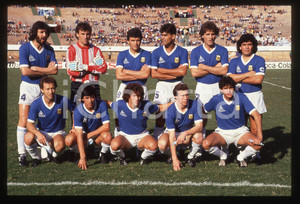 35mm vintage slide* 1990 ca CALCIO Formazione iniziale ARGENTINA (3)