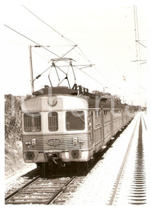 Fotografia d epoca originale 1965 ca CP Comboios de PORTUGAL Treno in corsa Foto 17 x 13 cm 1