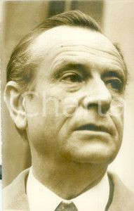 Fotografia d epoca originale 1975 PARIS Jean LECANUET Ministro della Giustizia Guardasigilli Fotografia 1