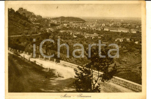 Cartolina originale da collezione 1938 MASSA MS Panorama generale Cartolina POSTALE FG VG 1