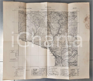 Mappa, planimetria storica 1940 ca Istituto Geografico Militare CARTA D ITALIA  RECCO GE Mappa 1 Mappa, planimetria storica 1940 ca Istituto Geografico Militare CARTA D ITALIA  RECCO GE Mappa 1