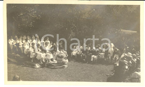 Fotografia d epoca originale 1913 ADAMS Massachusetts High School Official ceremony Photo 1