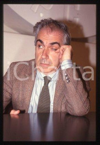 Mario TRONTI - ITALY Portrait of member of the PCI 1989 ca *35mm vintage slide 9