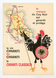 1950 ca CHIANTI Grandi Cantine Castellina - Chianti Classico BERTOLLI Cartolina  Cartolina postale d'epoca, non viaggiata.CONDIZIONI: FAIRFORMATO: FG    originale e autentica 1