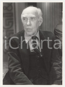 Fotografia d epoca originale 1985 ca ITALIA ARTE  Osvaldo PERUZZI pittore  Ritratto Fotografia 1