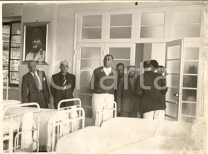 Fotografia d epoca originale 1936 SELVINO BG Rino PARENTI visita la SCIESOPOLI 1