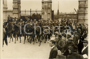 Fotografia d epoca originale 1938 ROMA Sfilata reparti di cavalleria alle Grandi manovre Fotografia 1