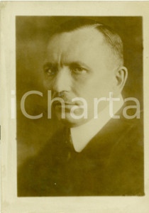 Fotografia d epoca originale 1920 BERLIN DE Scienziato Hermann PLAUSON seguace di Nikola TESLA Fotografia 1