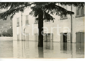 1957 BARCELONNETTE (F) Esondazione fiume UBAYE - Casale allagato *Foto 18x12 cm