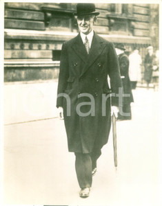 Fotografia d epoca originale 1938 LONDON Earl James STANHOPE Primo Lord dell Ammiragliato Fotografia 1