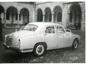 1956 TORINO CRONACA NERA - L'ALFA ROMEO dei banditi di via CAVOUR *Foto 18x13 cm