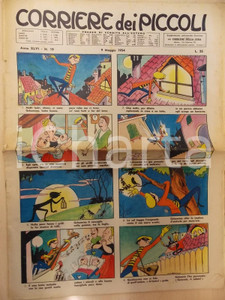 Giornale, rivista storica 1954 CORRIERE DEI PICCOLI 19 Leggenda di BUFFALO BILL di Mino MILANI Rivista 1