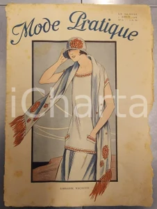 Giornale, rivista storica Aout 1924 PARIS MODE PRATIQUE Journal femme et maison n°31 Lingerie et fourrures 1