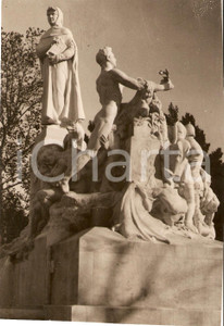Fotografia d'epoca originale 1928 AREZZO Monumento a Francesco PETRARCA Fotografia 1
