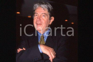 35mm vintage slide* 1990 ca ITALY Portrait of politician Massimo TEODORI (7)