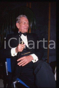 35mm vintage slide* 1981 ca CANNES "HEAVEN'S GATE" actor Joseph COTTEN (1)
