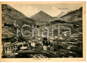 Cartolina originale da collezione 1948 SANTA BRIGIDA BG Veduta del Pizzo TRE SIGNORI Cartolina VINTAGE  FG VG 1