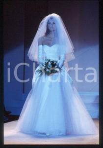 Tasha De VASCONCELOS - MILAN Fashion ROCCO BAROCCO 1998 * 35 mm vintage slide 22