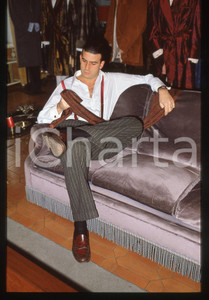 35mm vintage slide* 1990 ca COSTUME - Giovanni TORLONIA (2)