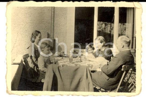 Fotografia d epoca originale 1936 REICHENAU D Famiglia all hotel LOCHNERHAUS Foto VINTAGE 7x5 cm 1