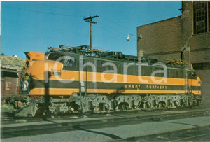 Fotografia d epoca originale 1972 GREAT NORTHERN RAILWAY USA Locomotiva 5011 Fotografia seriale 1