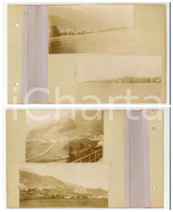 Fotografia d epoca originale 1905 ca SVIZZERA Lago di THUN  Vedute panoramiche  Lotto 4 foto VINTAGE 1