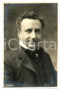 1910 ca TEATRO Ugo PIPERNO Ritratto dell'attore *Cartolina FP NV