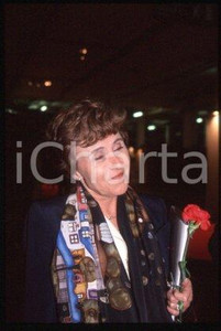 35mm vintage slide* 1991 ca POLITICS French Prime Minister Édith CRESSON (1)