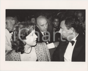 Fotografia d epoca originale 1985 ca CONFINDUSTRIA Nicoletta CERUTTI Carlo PATRUCCO Ciriaco DE MITA Foto 1