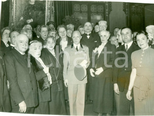 Fotografia d epoca originale 1938 MILANO I musicisti della CASA VERDI per la festa di San Giuseppe Fotografia 1