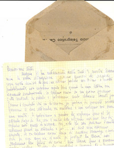 Manoscritto, lettera originale 1952 OULX TO Qui assumiamo chi vogliamo Lettera con busta formulario comunale 1