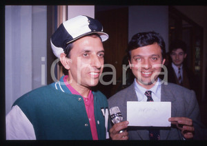 35mm vintage slide* 1990 SANREMO SCIAMPI Mimmo SANTONASTASO Piero CHIAMBRETTI 6