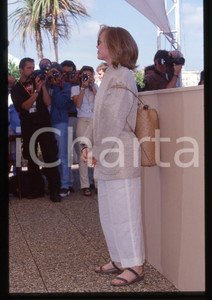 35mm vintage slide* 1999 FESTIVAL DI CANNES Sissy SPACEK davanti ai fotografi 1