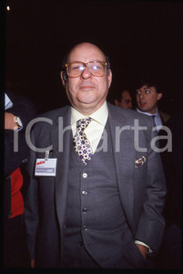 35mm vintage slide* 1991 RIMINI Onofrio PIRROTTA al XX Congresso PCI (1)