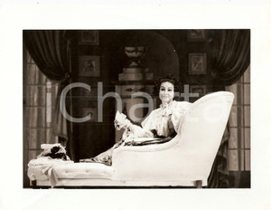 Fotografia d epoca originale 1996 PESARO Rossini Opera Festival Eva MEI ne L  occasione fa il ladro Foto 1