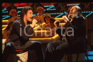 35mm vintage slide* 1993 SANREMO Massimo e Domenico MODUGNO cantano DELFINI (21)