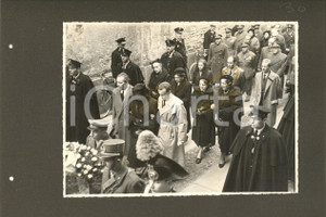 Fotografia d epoca originale 1952 MILANO BRERA Funerali gen. Umberto UTILI  Famiglia e militari  Foto 1