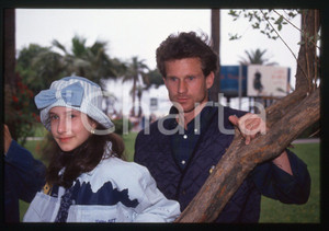 35mm vintage slide* 1994 FESTIVAL CANNES - Alessandra MILAN e Marco PAULETTI 14