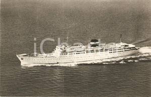 Cartolina originale da collezione 1955 ca FRANCE Compagnie de Navigation Mixte CNM Paquebot KAIROUAN *Cartolina FG 1