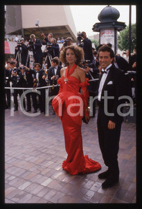 35mm vintage slide* 1988 CANNES Marisa BERENSON Bernard MONTIEL (3)