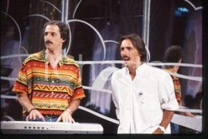 35mm vintage slide* 1982 ca ITALY Pop-rock singer-songwriter Marco FERRADINI 25