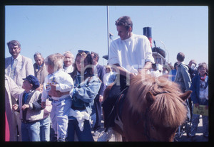 35mm vintage slide*1990ca SVEZIA - COSTUME Robin e Bjorn BORG Jannike BJORLING 4
