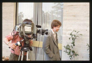 35mm vintage slide* 1985 NBC NEWS Brother of Princess Diana Charles SPENCER (8)