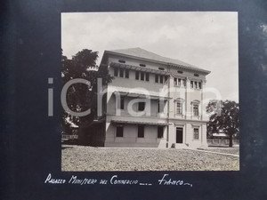 Fotografia d epoca originale 1920 ca BANGKOK Palazzo del Ministero del Commercio  Fianco Foto 43x30 1